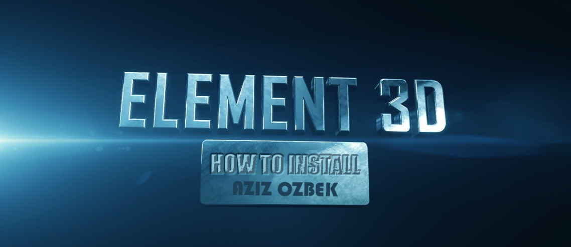 3d elements after effects download