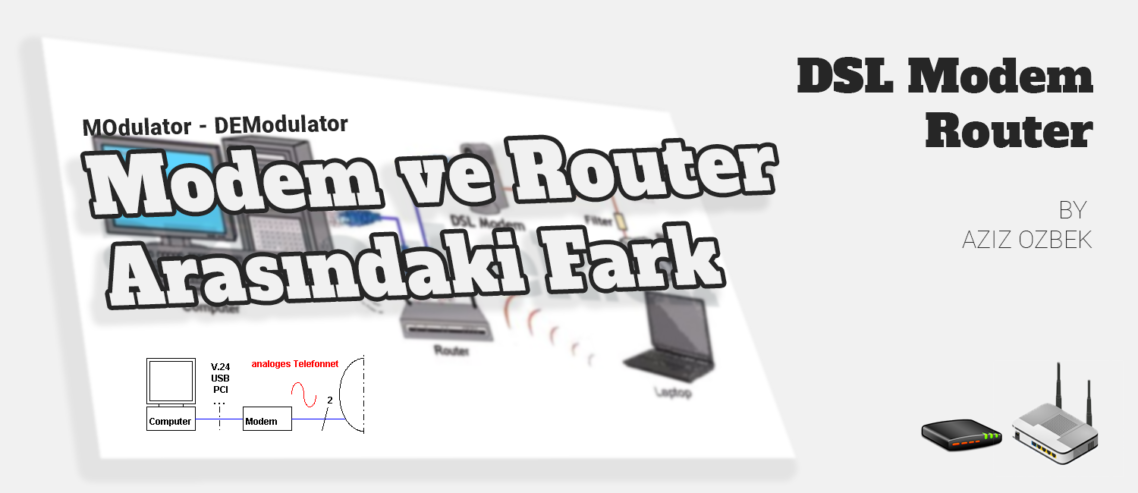 modem-and-router-arasindaki-fark