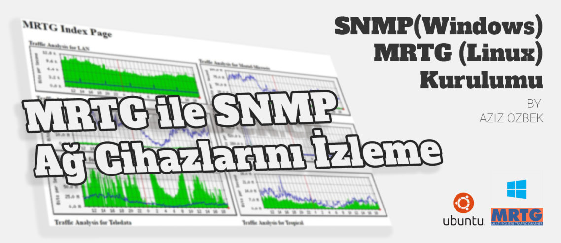 MRTG ile SNMP ag cihazlarini izleme