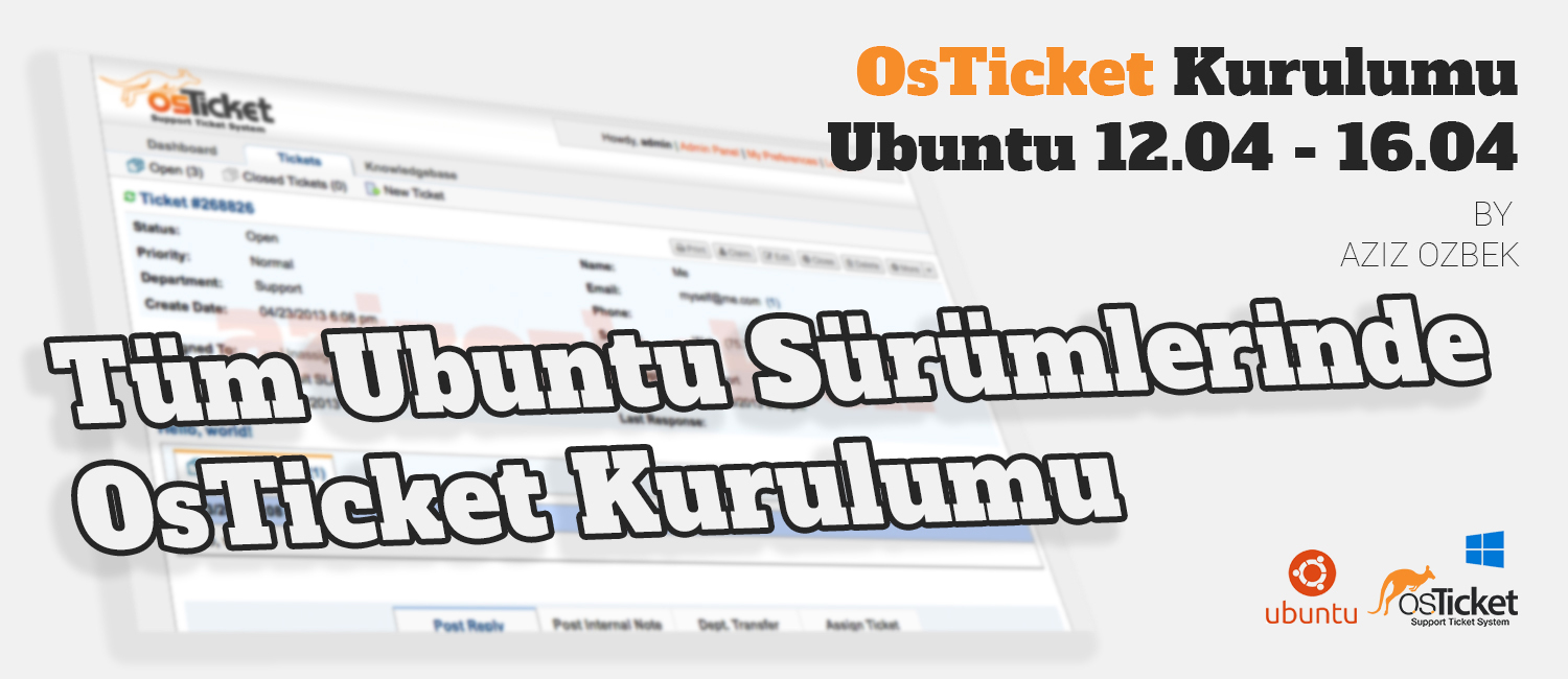 osticket kurulumu ubuntu linux