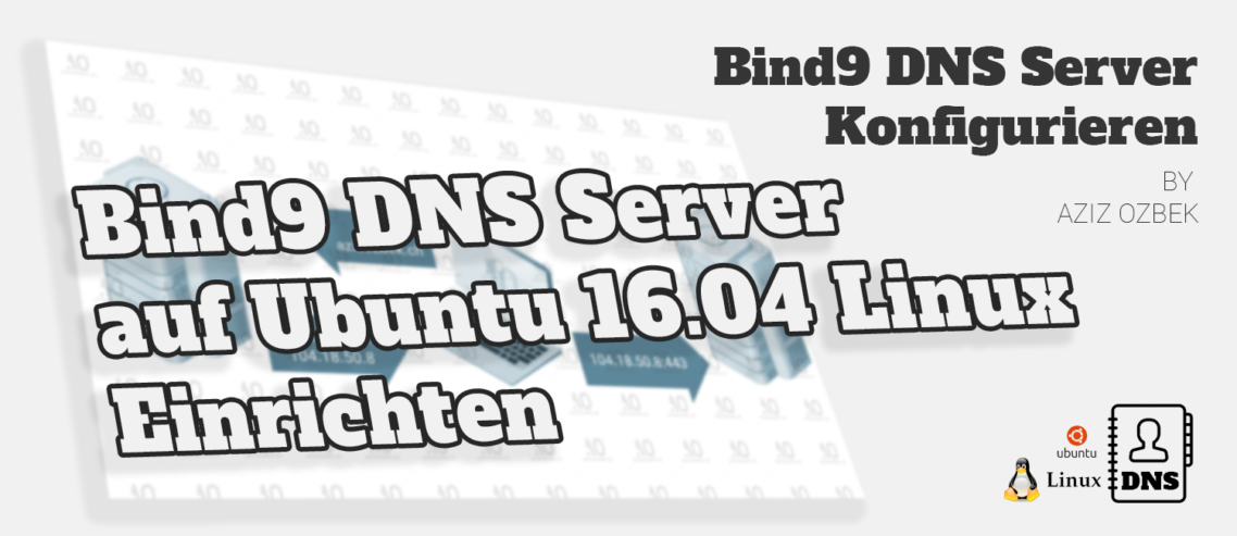 Bind9 Dns Server auf ubuntu einrichten-konfigurieren