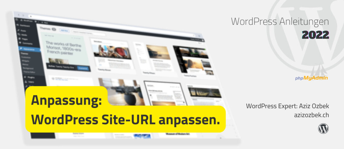 WordPress Site URL anpassen