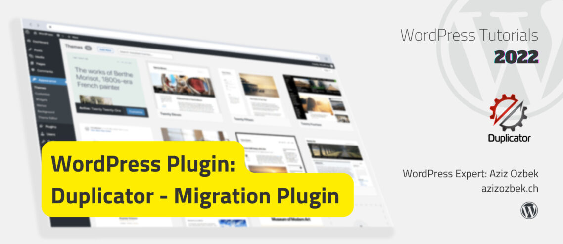 WordPress Migration Plugin Duplicator